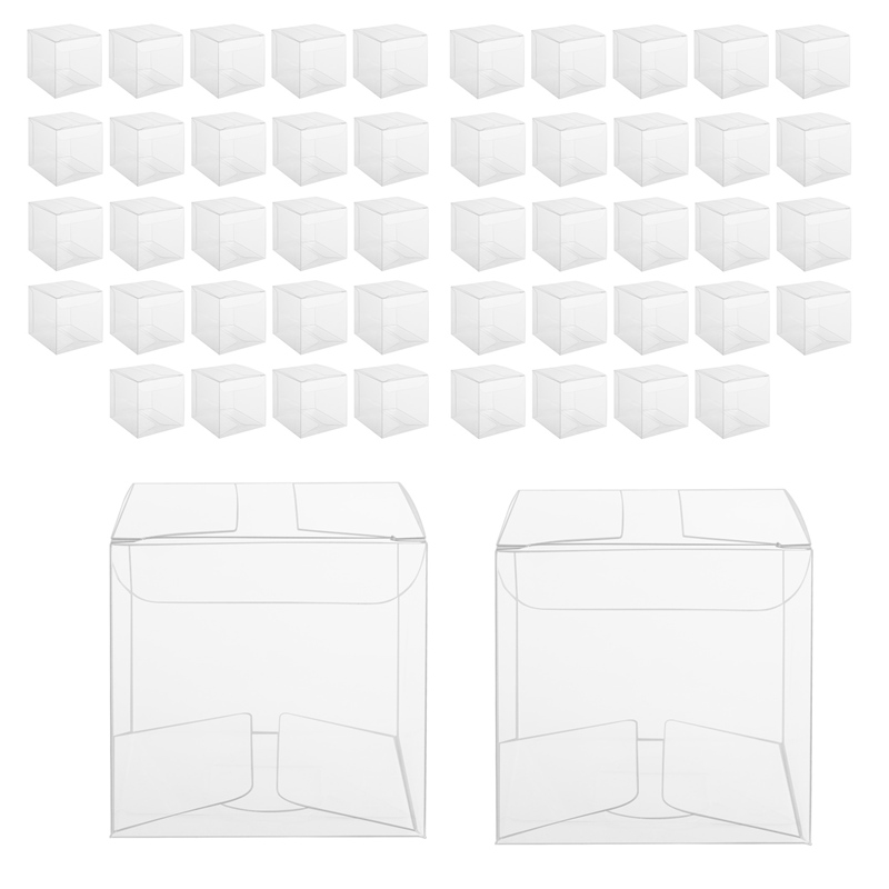50Pcs Clear Plastic Boxes for  - Packaging recension och pris