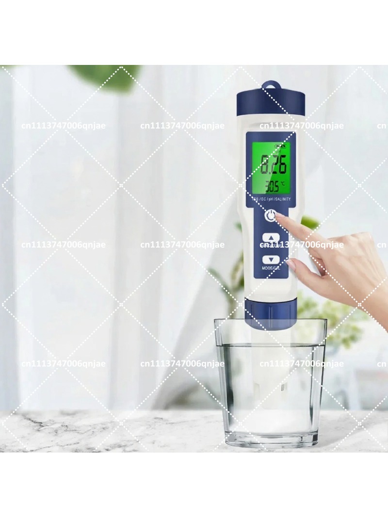 5-in-1 Digital Water Quality T - Ph Meter Digital Water Tester recension och pris