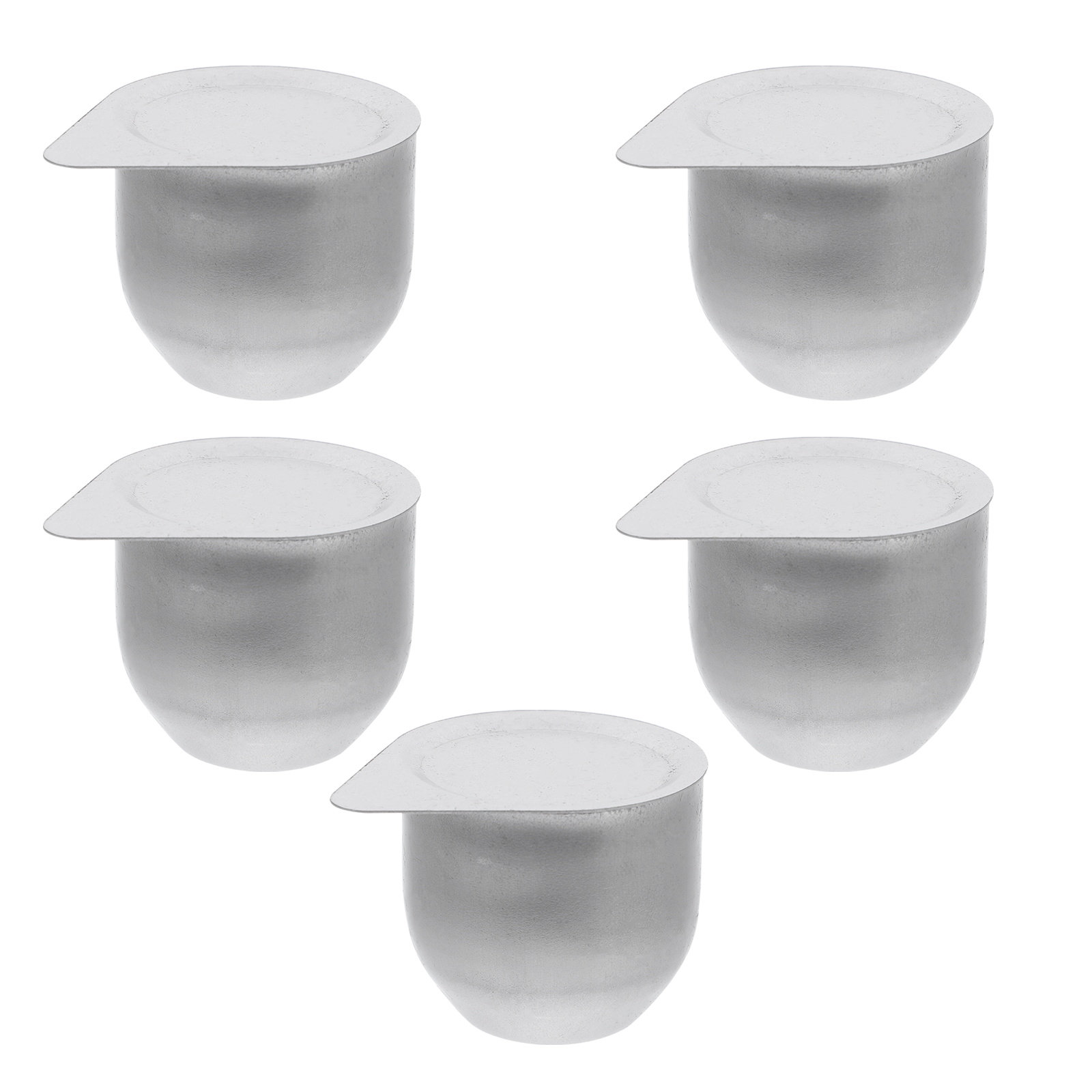 5Pcs Nickel Crucible with Lid  - Industrial Tools recension och pris