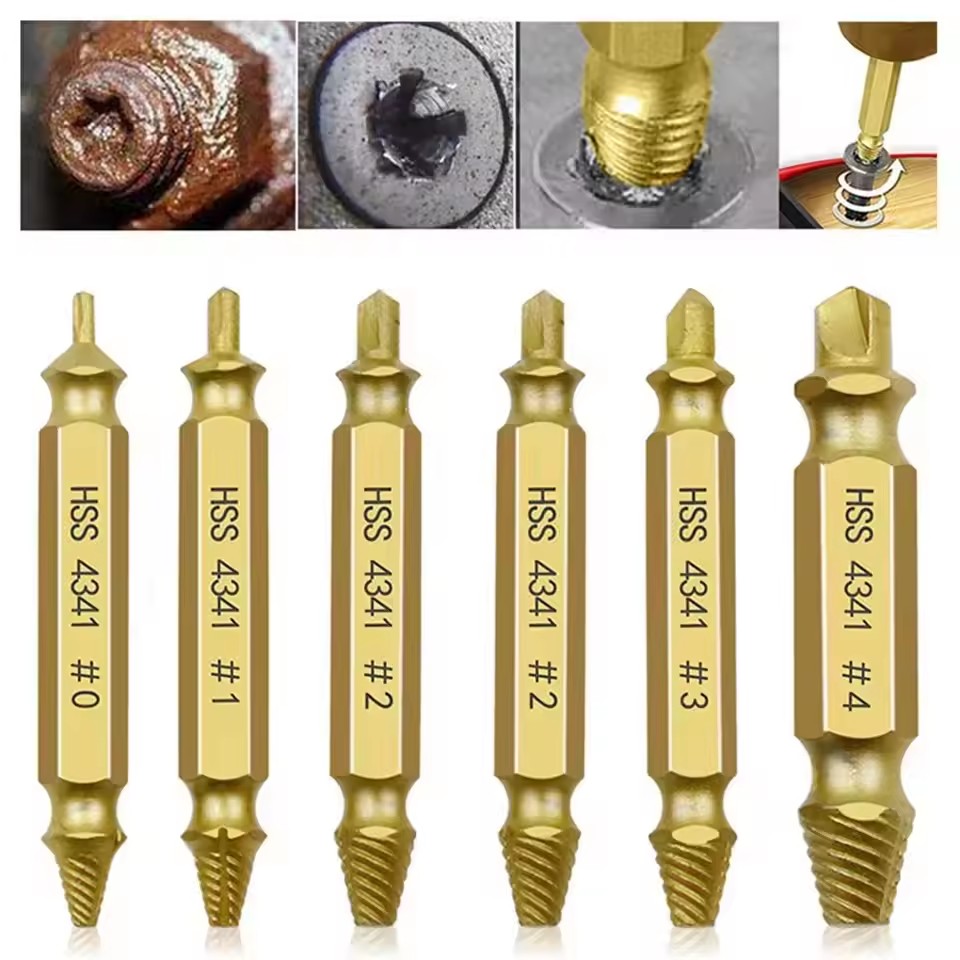 Damaged Broken Screw Extractor - Industrial Tools recension och pris